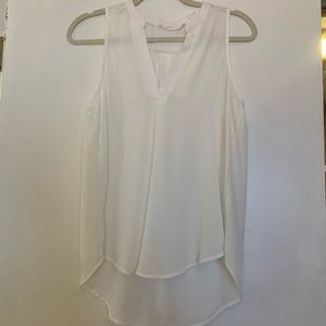 White Cream Sheer Dress tank top. Never worn!